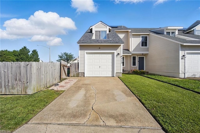 713 Quesnel Dr, Virginia Beach, VA 23454 - view of front facade featuring a shingled roof, a garage, and concrete driveway
