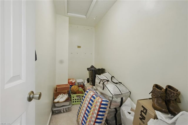 713 Quesnel Dr, Virginia Beach, VA 23454 - storage room with attic access