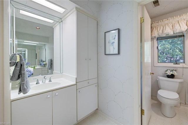 4401 Leatherwood Dr, Virginia Beach, VA 23462 - bathroom with vanity and toilet