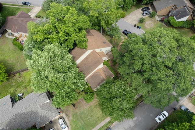4401 Leatherwood Dr, Virginia Beach, VA 23462 - aerial view of property and surrounding area featuring nearby suburban area