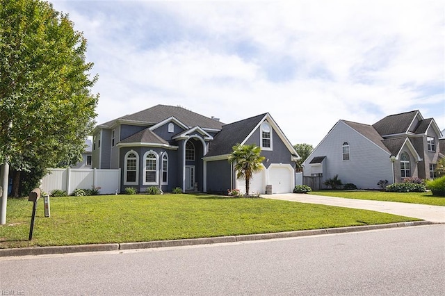 1660 Chestwood Dr, Virginia Beach, VA 23453 - traditional home with a garage and driveway