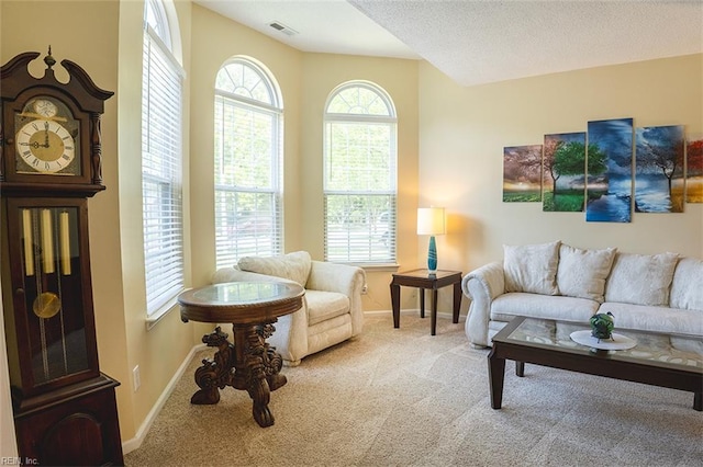 1660 Chestwood Dr, Virginia Beach, VA 23453 - living room featuring carpet flooring and baseboards