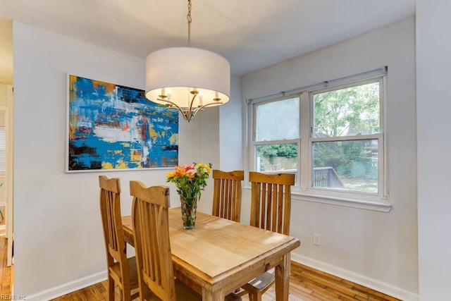 7811 Michael Dr, Norfolk, VA 23505 - dining space featuring baseboards and wood finished floors