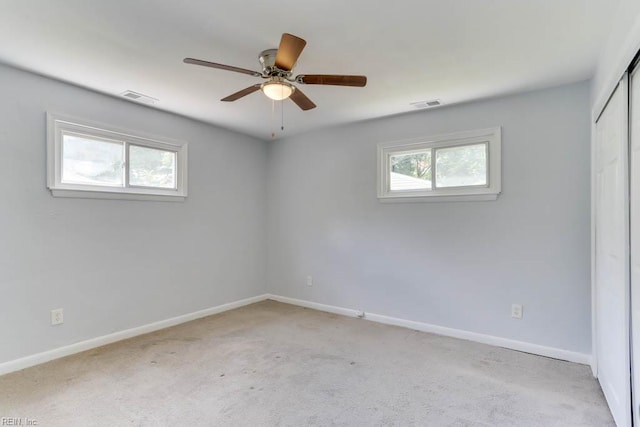 541 Mango Dr, Virginia Beach, VA 23452 - carpeted spare room with ceiling fan and baseboards