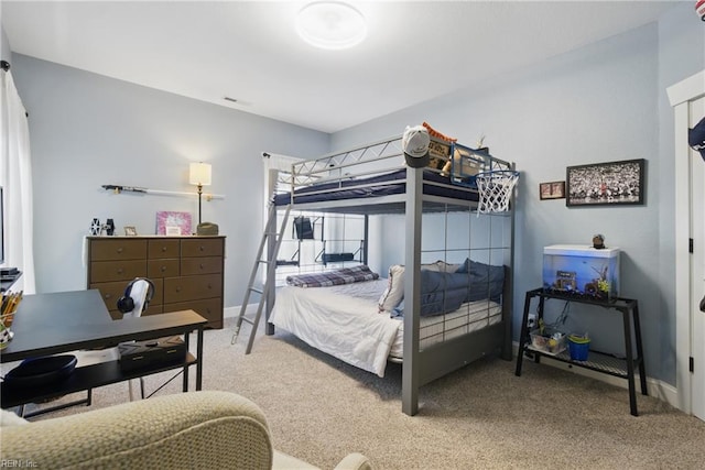 2408 Mathews Green Rd, Virginia Beach, VA 23456 - bedroom with light colored carpet and baseboards