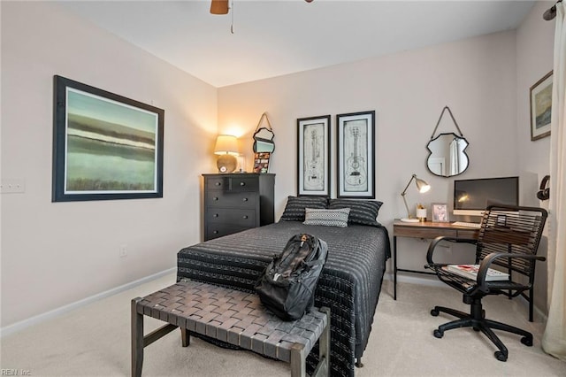 1720 Vankar Dr, Virginia Beach, VA 23456 - carpeted bedroom featuring baseboards and ceiling fan