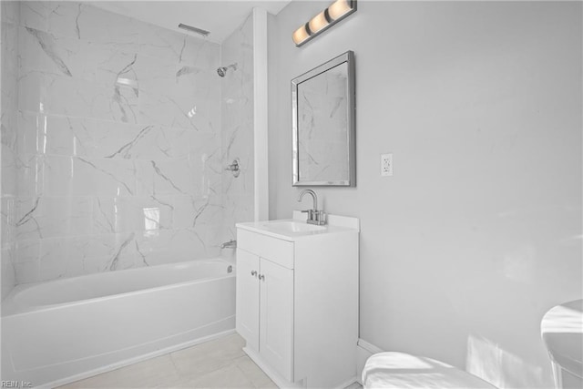 221 Homestead Rd, Franklin, VA 23851 - full bathroom with  shower combination and vanity