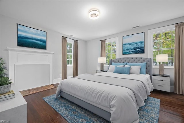 221 Homestead Rd, Franklin, VA 23851 - bedroom with dark wood-type flooring