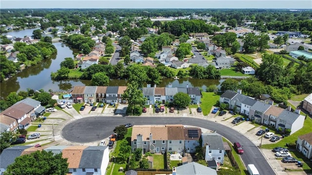 3531 Woodburne Dr, Virginia Beach, VA 23452 - aerial view of property's location with nearby suburban area and a nearby body of water