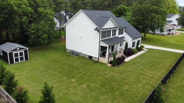 718C Poquoson Ave, Poquoson, VA 23662 - view from above of property