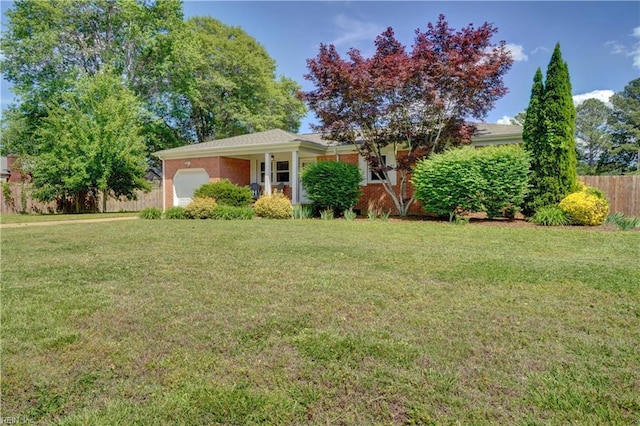 529 Warren Ave, Chesapeake, VA 23322 - view of front facade with a garage
