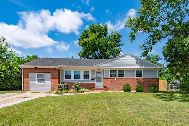 7413 Doummar Dr, Norfolk, VA 23518 - single story home featuring brick siding