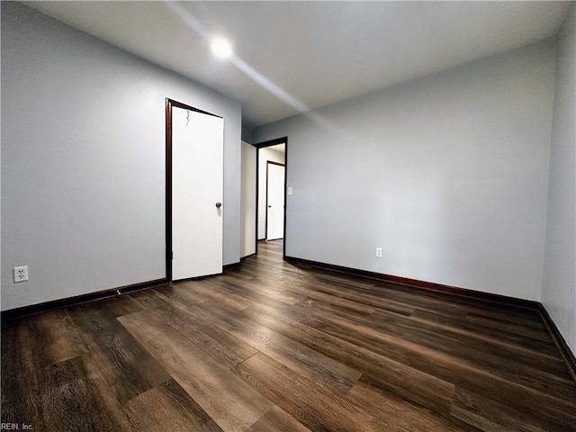 1013 River Birch Ct, Chesapeake, VA 23320 - spare room with dark wood-type flooring and baseboards