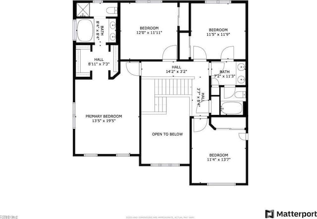 3711 Goodwin Neck Rd, Yorktown, VA 23692 - floor plan / room layout