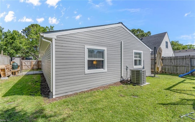 3213 Ashaway Rd, Virginia Beach, VA 23452 - view of property exterior featuring central AC