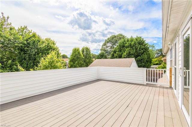 1364 Sir Richard Rd, Virginia Beach, VA 23455 - view of wooden terrace