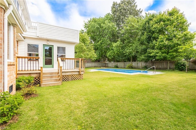 1364 Sir Richard Rd, Virginia Beach, VA 23455 - view of yard featuring a deck
