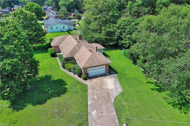 409 Briarfield Dr, Chesapeake, VA 23322 - aerial view of property and surrounding area