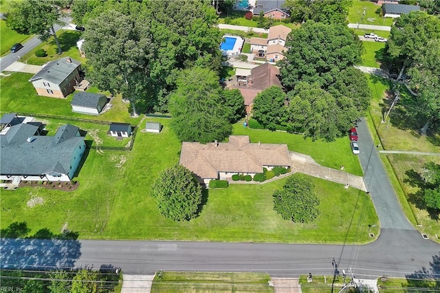 409 Briarfield Dr, Chesapeake, VA 23322 - aerial perspective of suburban area