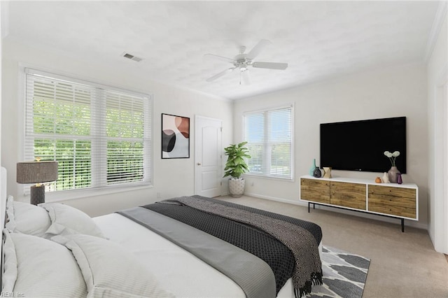 2819 Rose Garden Way, Virginia Beach, VA 23456 - bedroom featuring carpet flooring, a ceiling fan, and baseboards