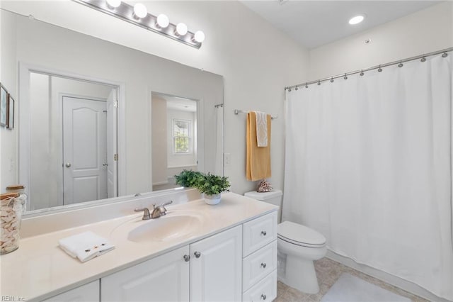 2819 Rose Garden Way, Virginia Beach, VA 23456 - full bath featuring vanity, toilet, and recessed lighting