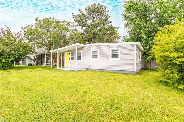 2511 Pringle Dr, Chesapeake, VA 23325 - rear view of house with a patio area