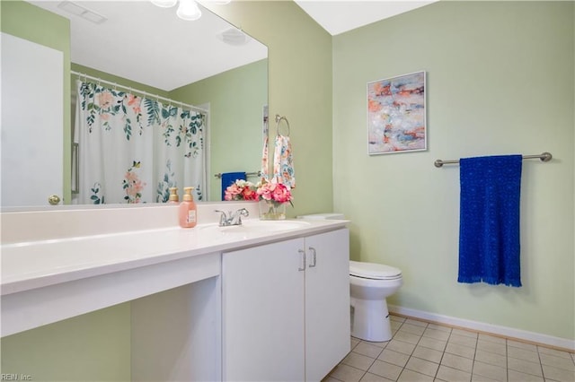 303 Settlement Dr Unit 303, Williamsburg, VA 23188 - full bath featuring toilet, tile patterned floors, vanity, and baseboards