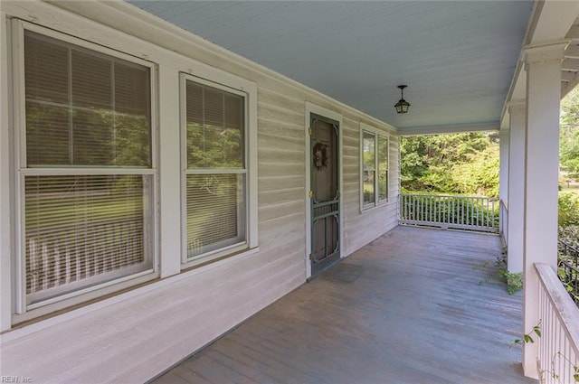 412 Waller Mill Rd Unit A, Williamsburg, VA 23185 - view of wooden porch