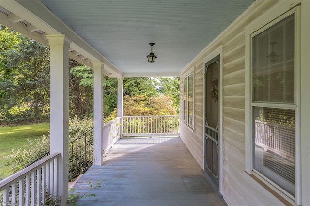 412 Waller Mill Rd Unit A, Williamsburg, VA 23185 - view of wooden porch