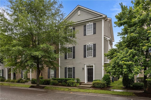 249 Carnelian St Unit 85A, Virginia Beach, VA 23462 - neoclassical / greek revival house with central AC unit