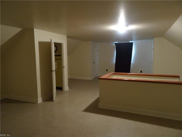 101 Lumar Rd, Smithfield, VA 23430 - additional living space featuring lofted ceiling and baseboards