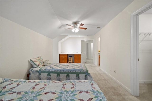 313 Preservation Reach Reach, Chesapeake, VA 23320 - bedroom with light carpet, baseboards, and ceiling fan