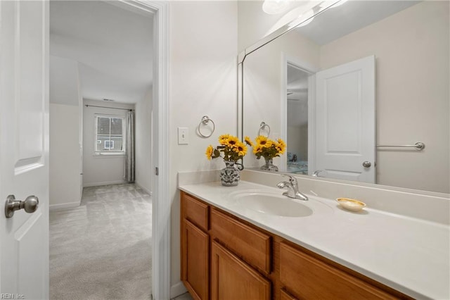 313 Preservation Reach Reach, Chesapeake, VA 23320 - bathroom with vanity and baseboards