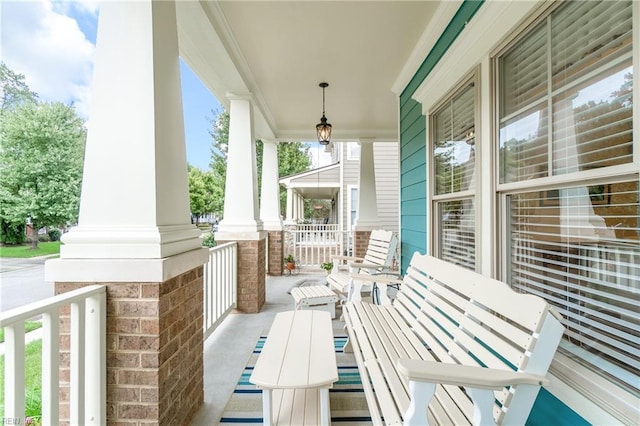 313 Preservation Reach Reach, Chesapeake, VA 23320 - view of porch
