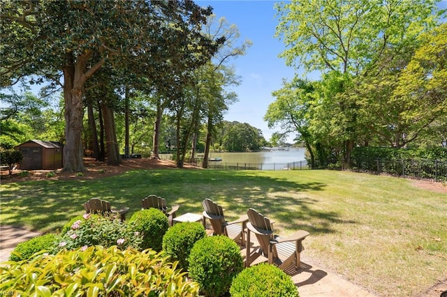 511 Brackenridge Ave, Norfolk, VA 23505 - view of yard featuring a water view