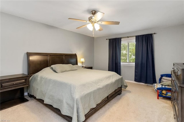 8 Assembly Ct, Newport News, VA 23606 - bedroom featuring light carpet and ceiling fan