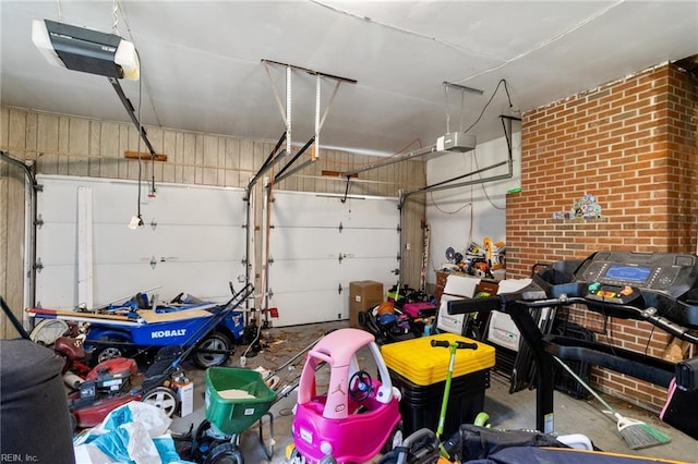 8 Assembly Ct, Newport News, VA 23606 - garage featuring a garage door opener