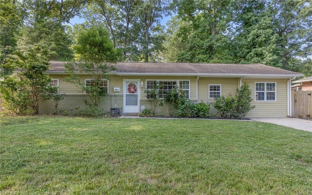 4917 Erskine St, Virginia Beach, VA 23462 - view of single story home