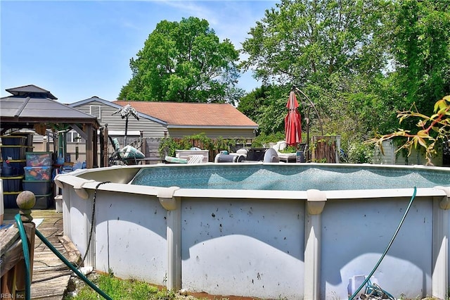505 Stockton St, Hampton, VA 23669 - view of pool with a gazebo
