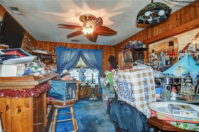 505 Stockton St, Hampton, VA 23669 - storage featuring ceiling fan