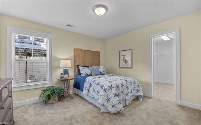 3964 W Stratford Rd, Virginia Beach, VA 23455 - carpeted bedroom with a spacious closet, baseboards, and a closet