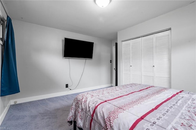 8 Llewellyn St, Portsmouth, VA 23707 - bedroom with carpet flooring, baseboards, and a closet