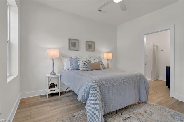 1028 W 36th St, Norfolk, VA 23508 - bedroom featuring wood finished floors, baseboards, and ceiling fan
