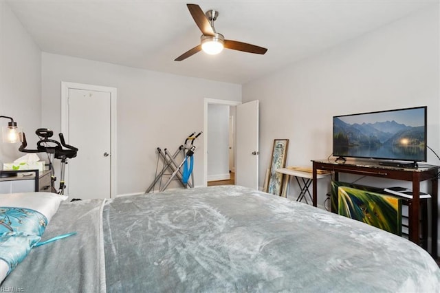 1505 Meads Rd Unit A-2, Norfolk, VA 23505 - bedroom featuring a ceiling fan