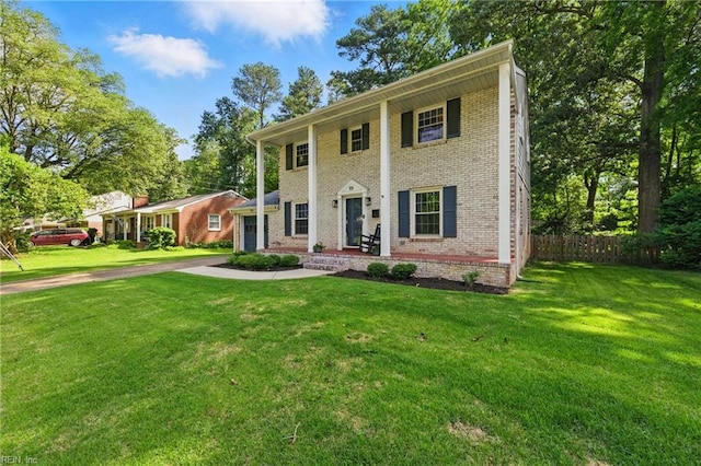 101 Huxley Pl, Newport News, VA 23606 - greek revival inspired property with brick siding and driveway