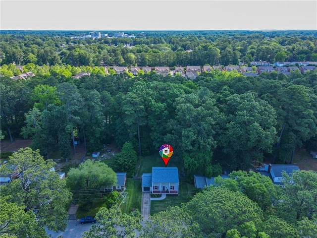 101 Huxley Pl, Newport News, VA 23606 - drone / aerial view of a forest