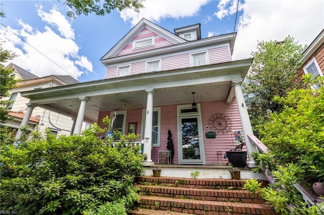 218 Mt Vernon Ave, Portsmouth, VA 23707 - view of front of home with a porch