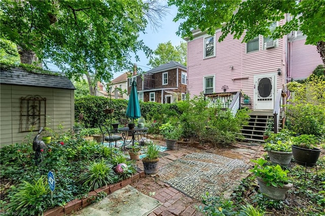 218 Mt Vernon Ave, Portsmouth, VA 23707 - rear view of property featuring a patio area, stairs, a deck, and cooling unit
