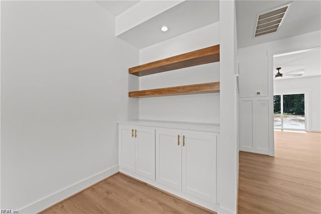 617 Dam Neck Rd, Virginia Beach, VA 23454 - detailed view of wood finished floors and ceiling fan
