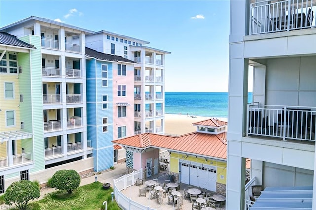 3738 Sandpiper Rd Unit 301B, Virginia Beach, VA 23456 - view of apartment building / complex with a water view